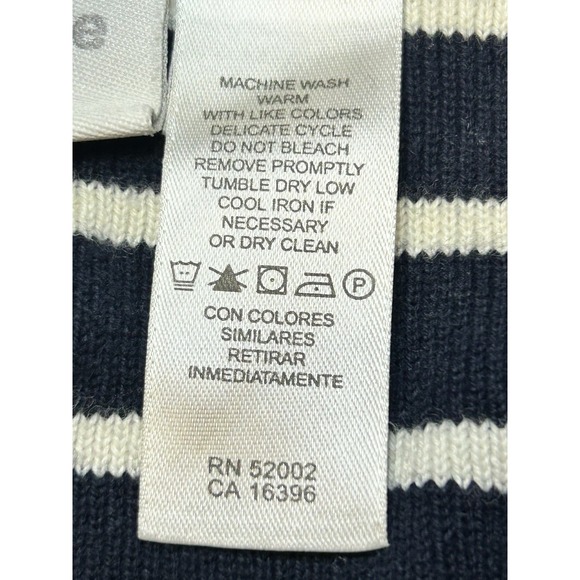 Lizsport Striped Sweater Vintage  Liz Claiborne Womens XL Preppy - Picture 10 of 11